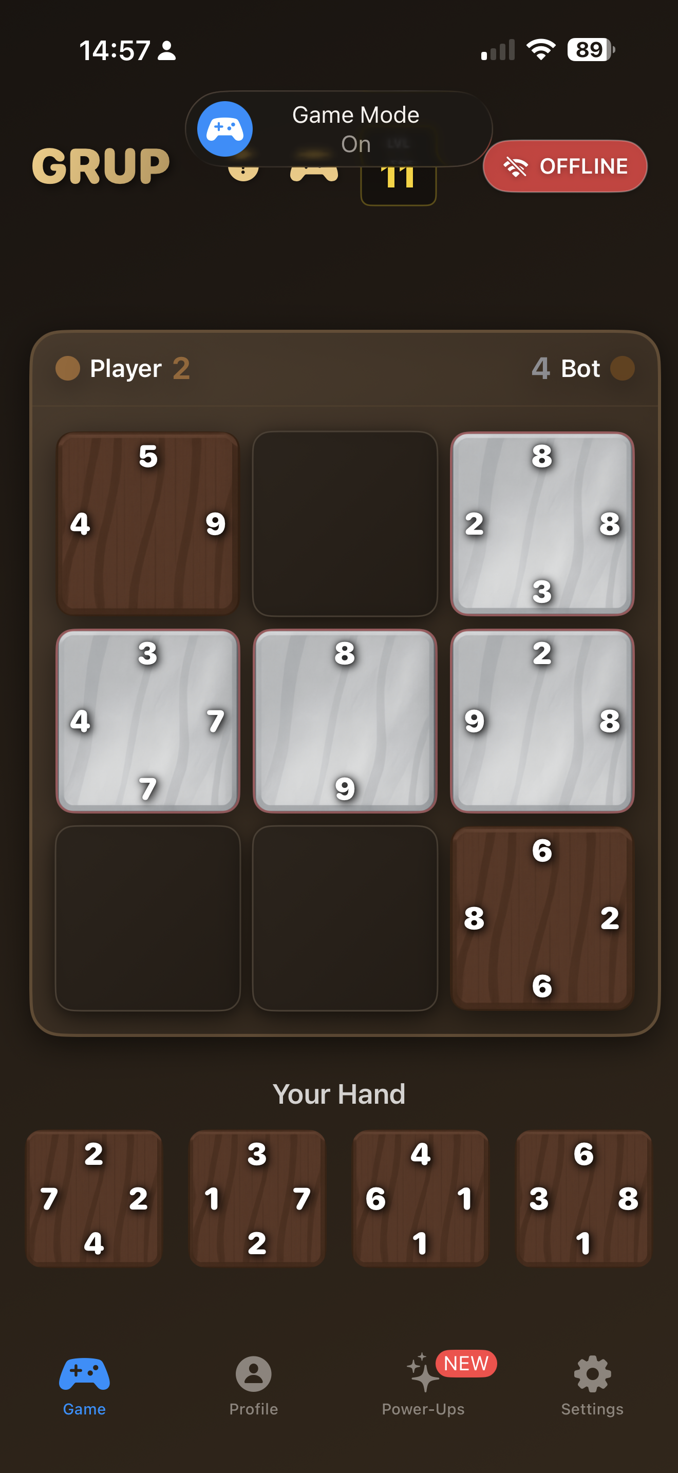 Grup Game Screenshot